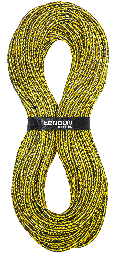 TENDON Timber 15.0 - Cuerda de deslizamiento - černá/žlutá
